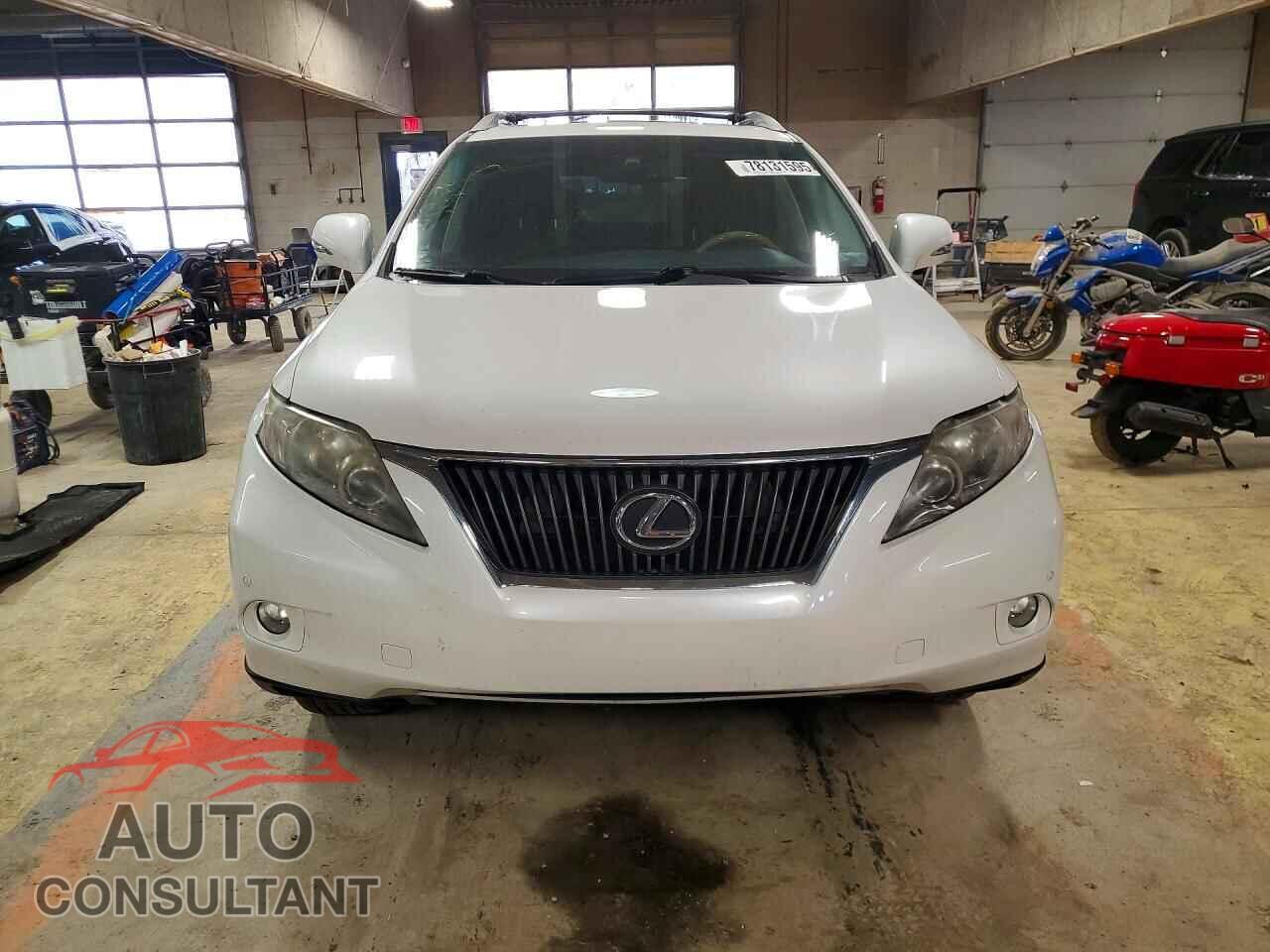 LEXUS RX350 2011 - 2T2BK1BA3BC098671