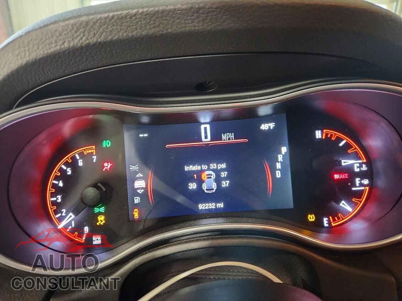 DODGE DURANGO 2019 - 1C4RDJAG6KC606613