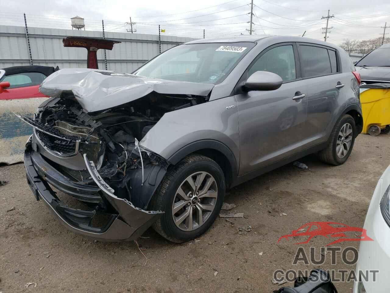 KIA SPORTAGE 2016 - KNDPBCAC6G7872526