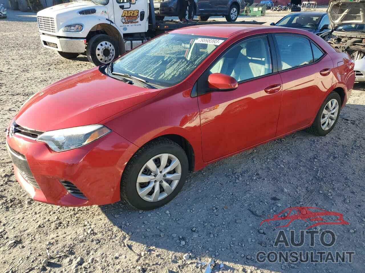 TOYOTA COROLLA 2015 - 2T1BURHE7FC302840