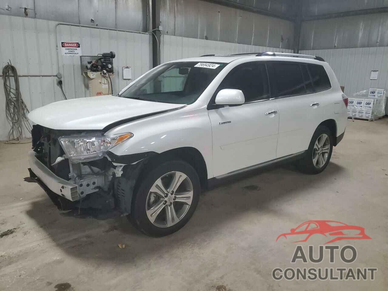 TOYOTA HIGHLANDER 2011 - 5TDYK3EH7BS044168