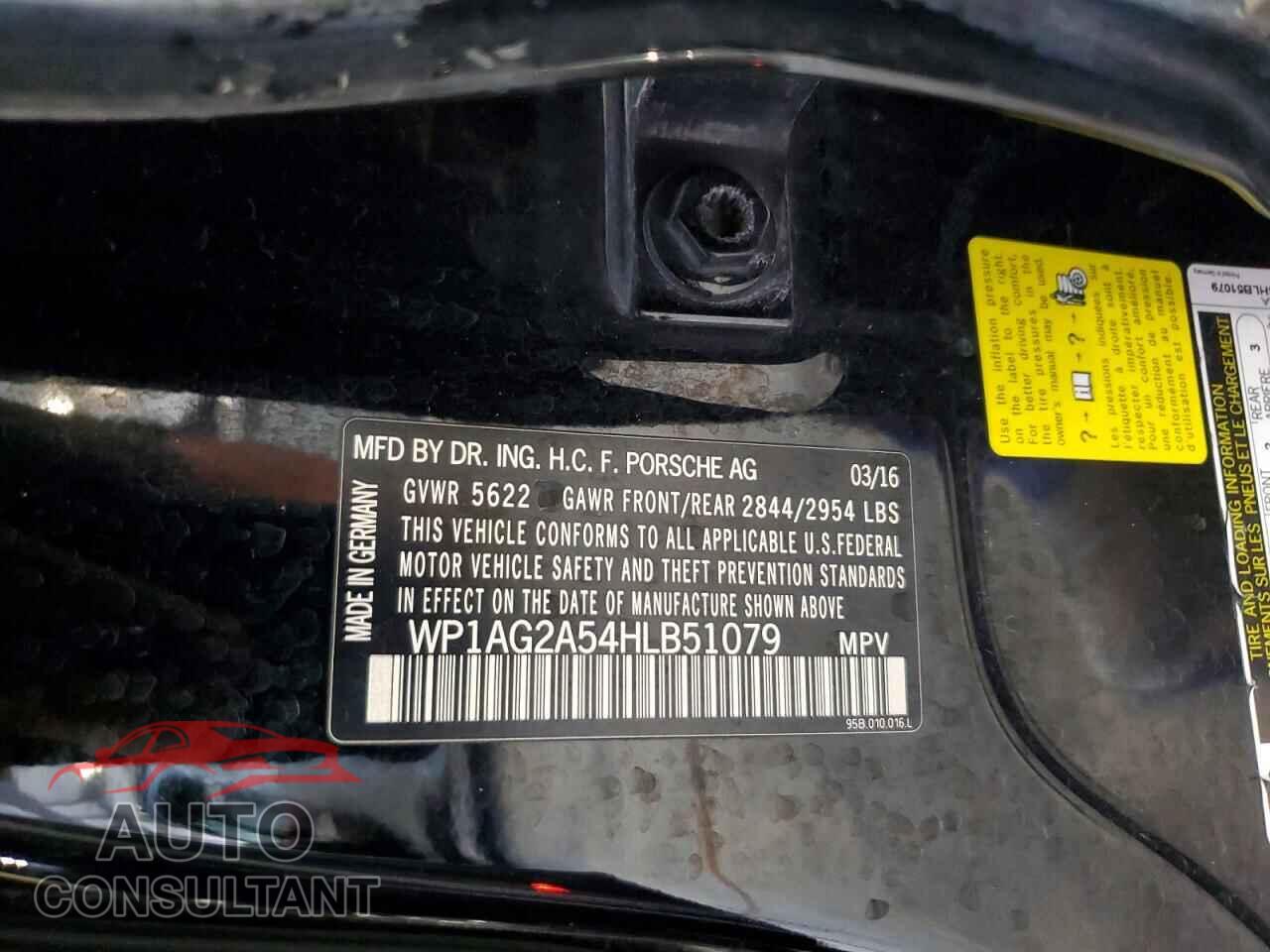 PORSCHE MACAN 2017 - WP1AG2A54HLB51079