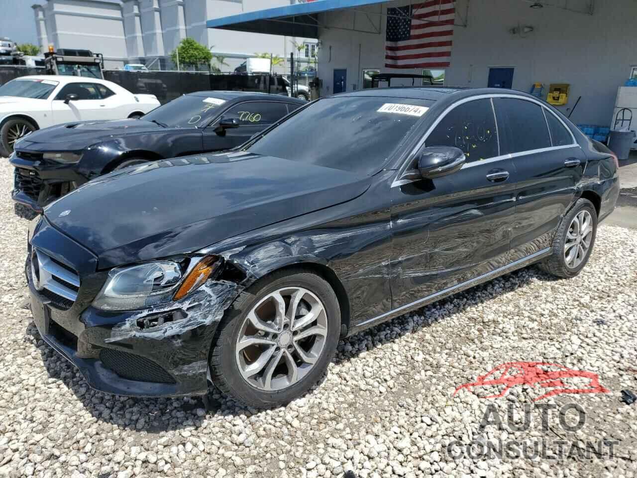 MERCEDES-BENZ C-CLASS 2017 - 55SWF4KB2HU204258