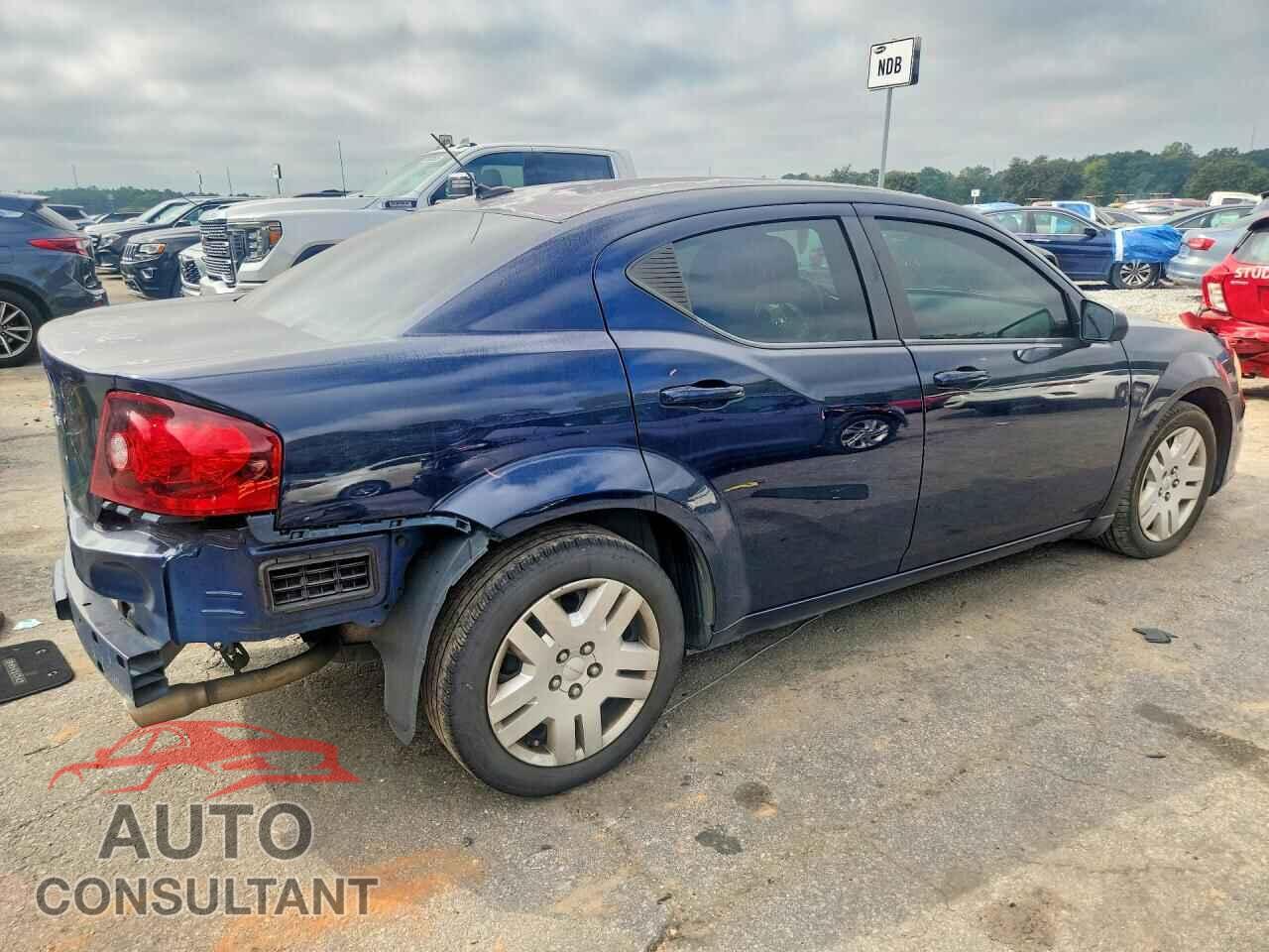 DODGE AVENGER 2013 - 1C3CDZAG4DN748300