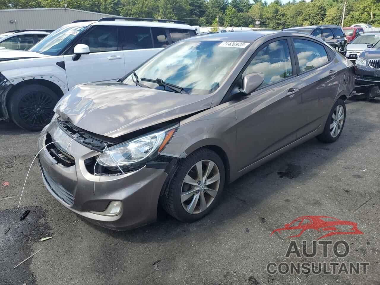 HYUNDAI ACCENT 2012 - KMHCU4AE4CU084660