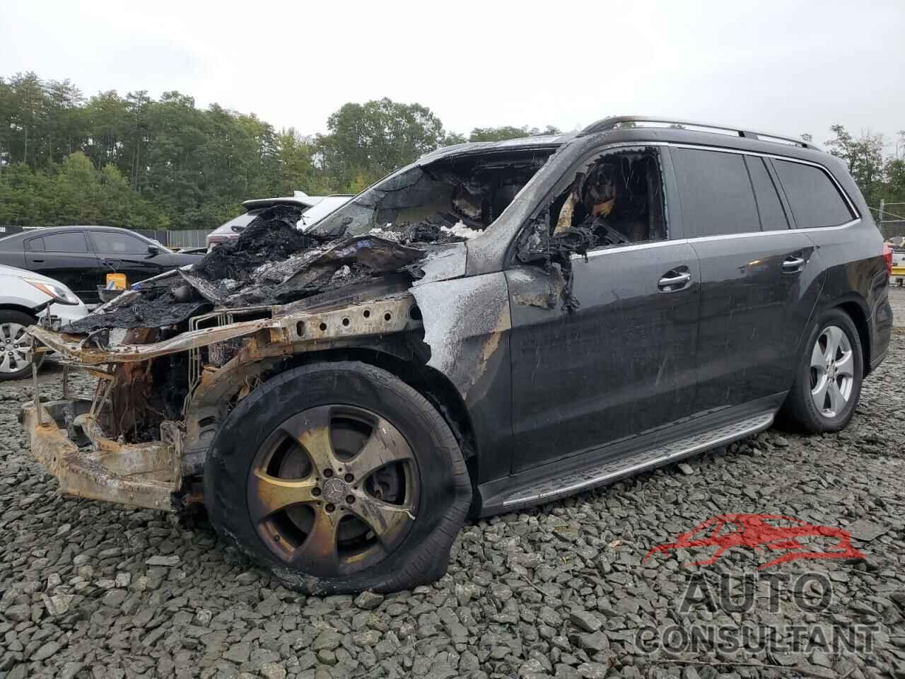 MERCEDES-BENZ GLS-CLASS 2017 - 4JGDF6EE1HA749558
