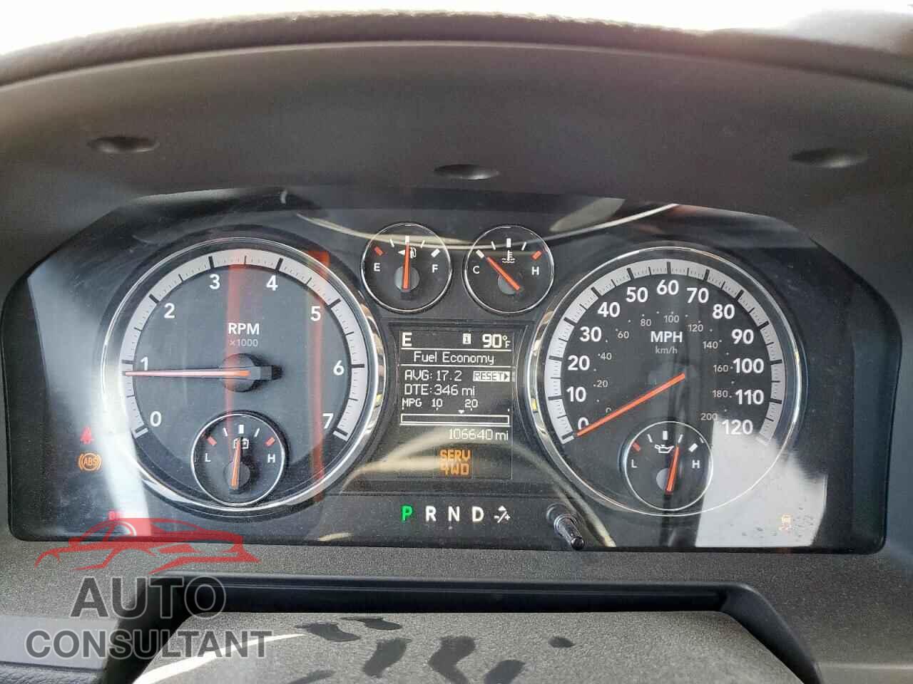 DODGE RAM 1500 2012 - 1C6RD7MT3CS276701