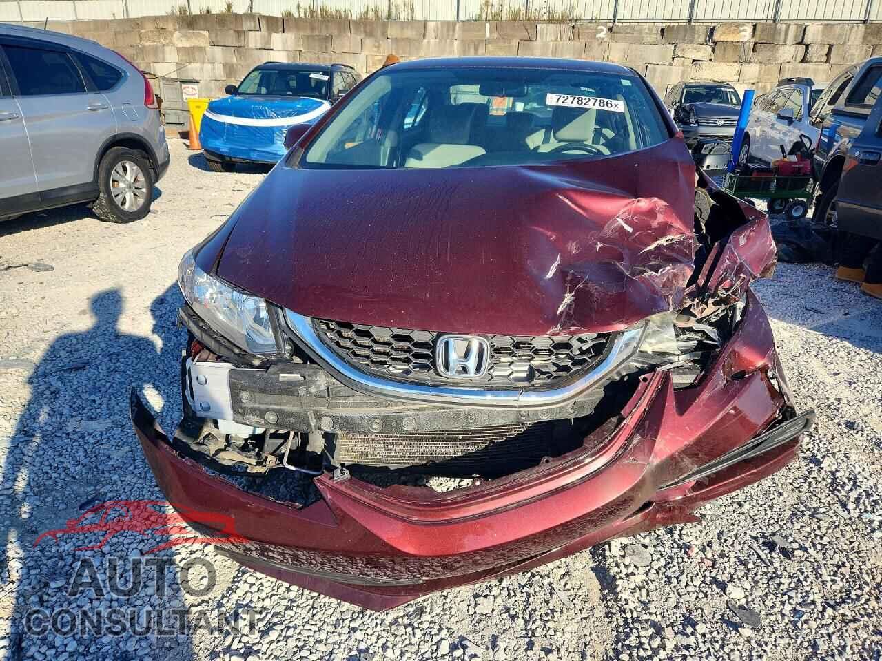 HONDA CIVIC 2013 - 19XFB2F54DE024088