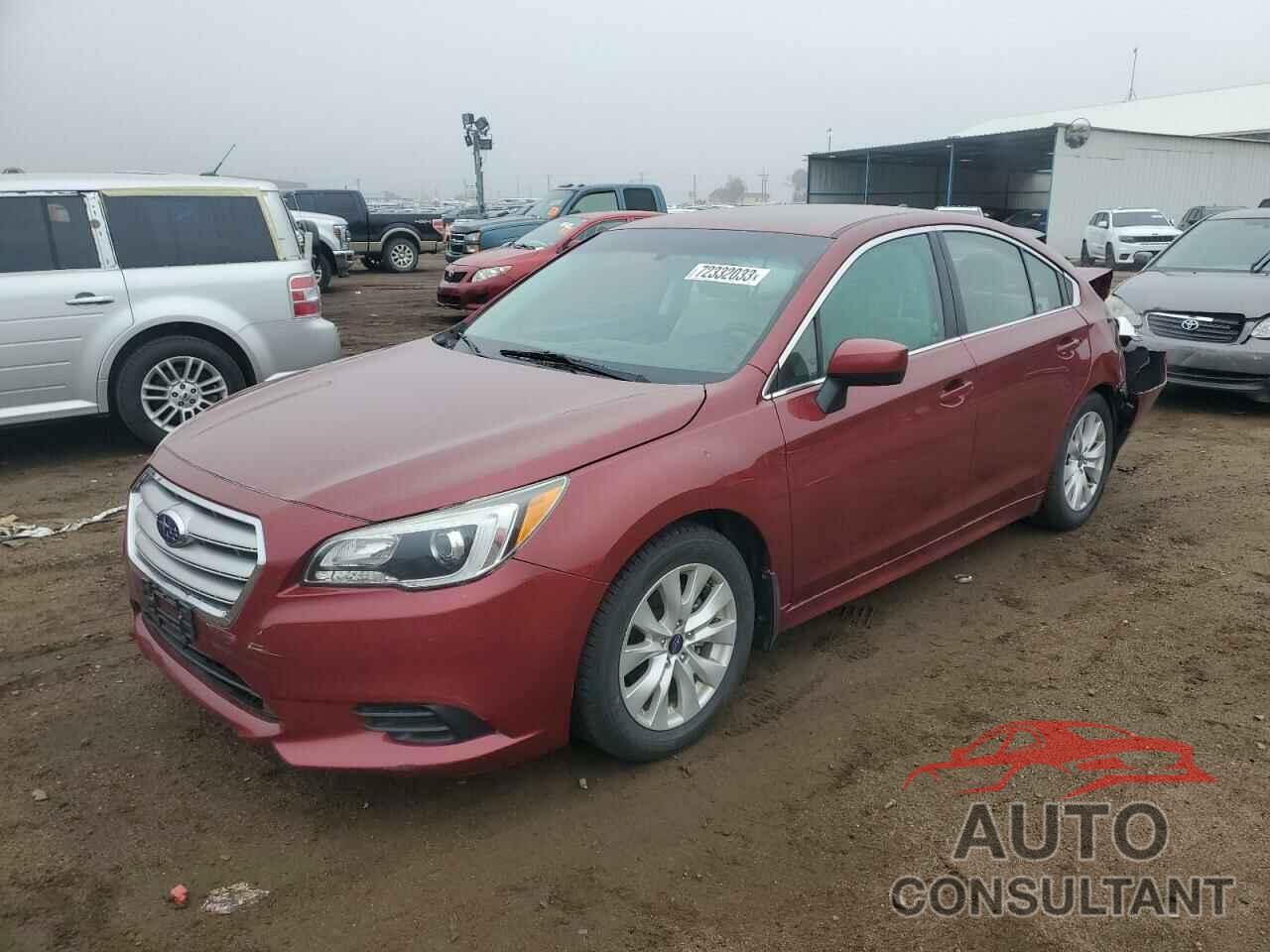 SUBARU LEGACY 2016 - 4S3BNAC60G3034500