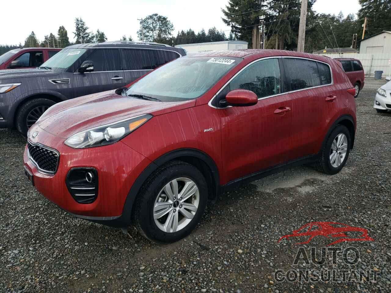 KIA SPORTAGE 2017 - KNDPMCAC1H7198958