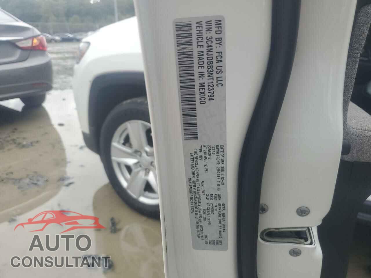 JEEP COMPASS 2022 - 3C4NJDBB3NT123794