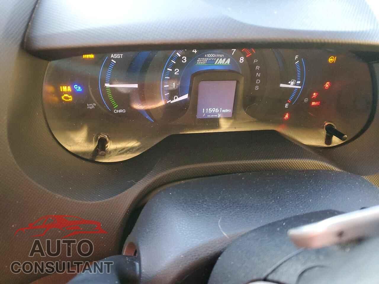 HONDA INSIGHT 2012 - JHMZE2H70CS000111
