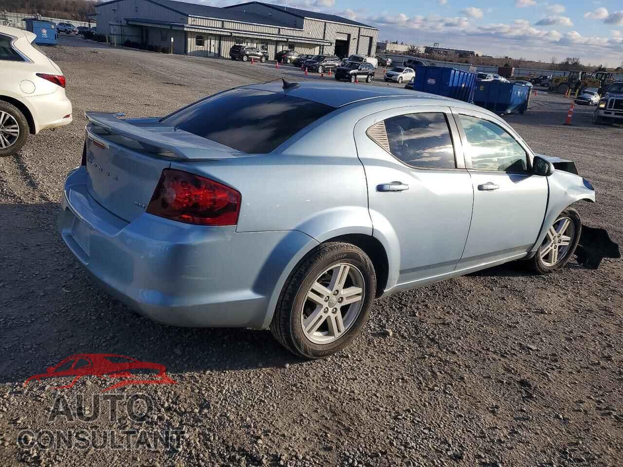 DODGE AVENGER 2013 - 1C3CDZCB6DN520090