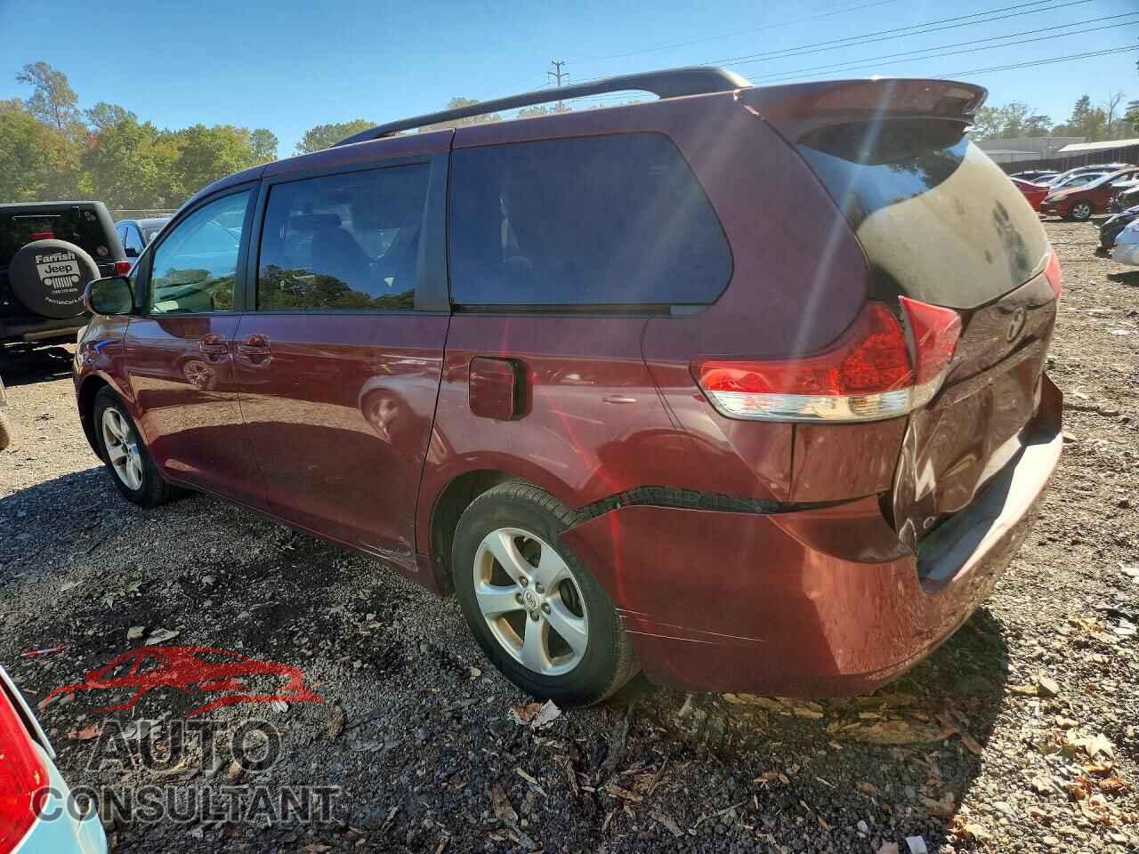 TOYOTA SIENNA 2011 - 5TDKK3DCXBS025965
