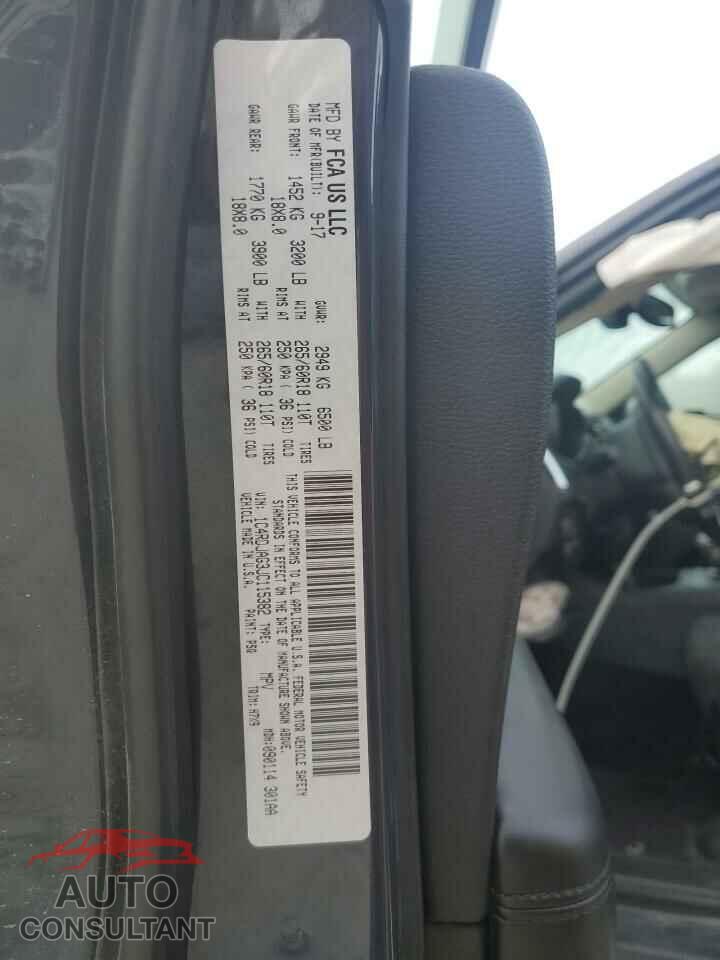 DODGE DURANGO 2018 - 1C4RDJAG3JC115382