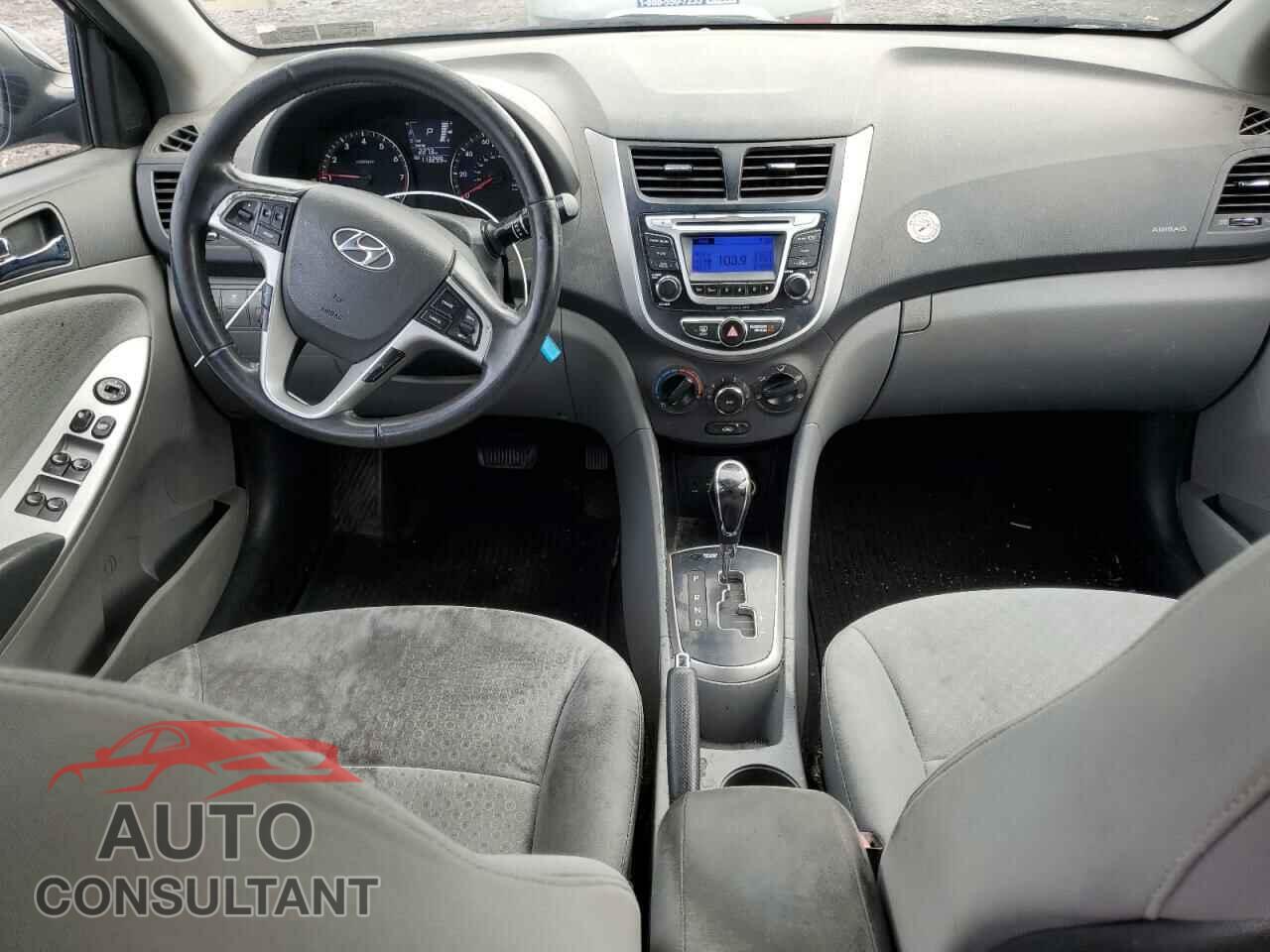 HYUNDAI ACCENT 2014 - KMHCU5AE7EU170134