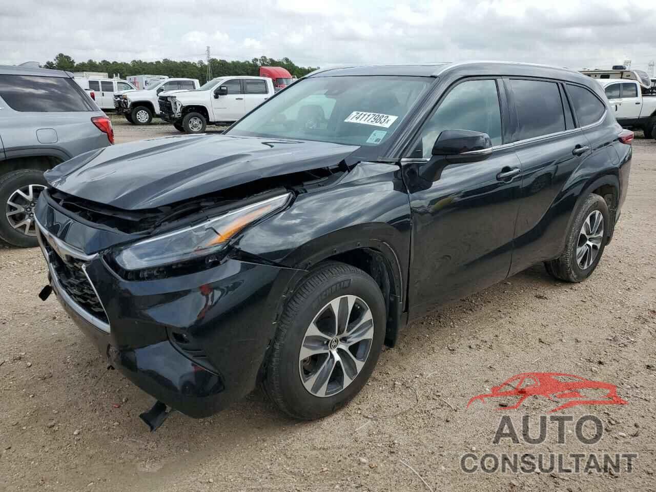TOYOTA HIGHLANDER 2022 - 5TDGZRAH9NS559130