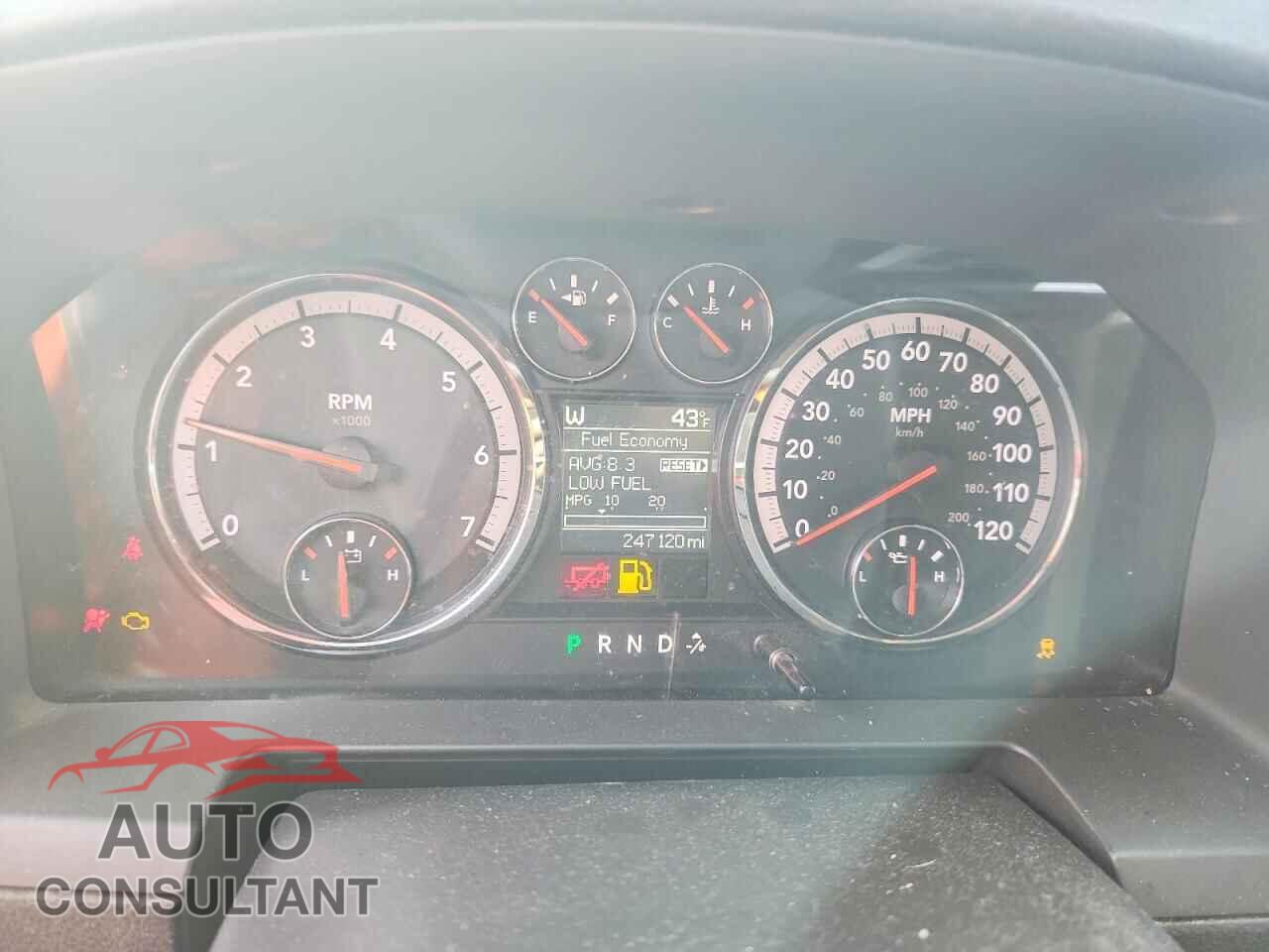DODGE RAM 1500 2012 - 1C6RD6MT2CS113127