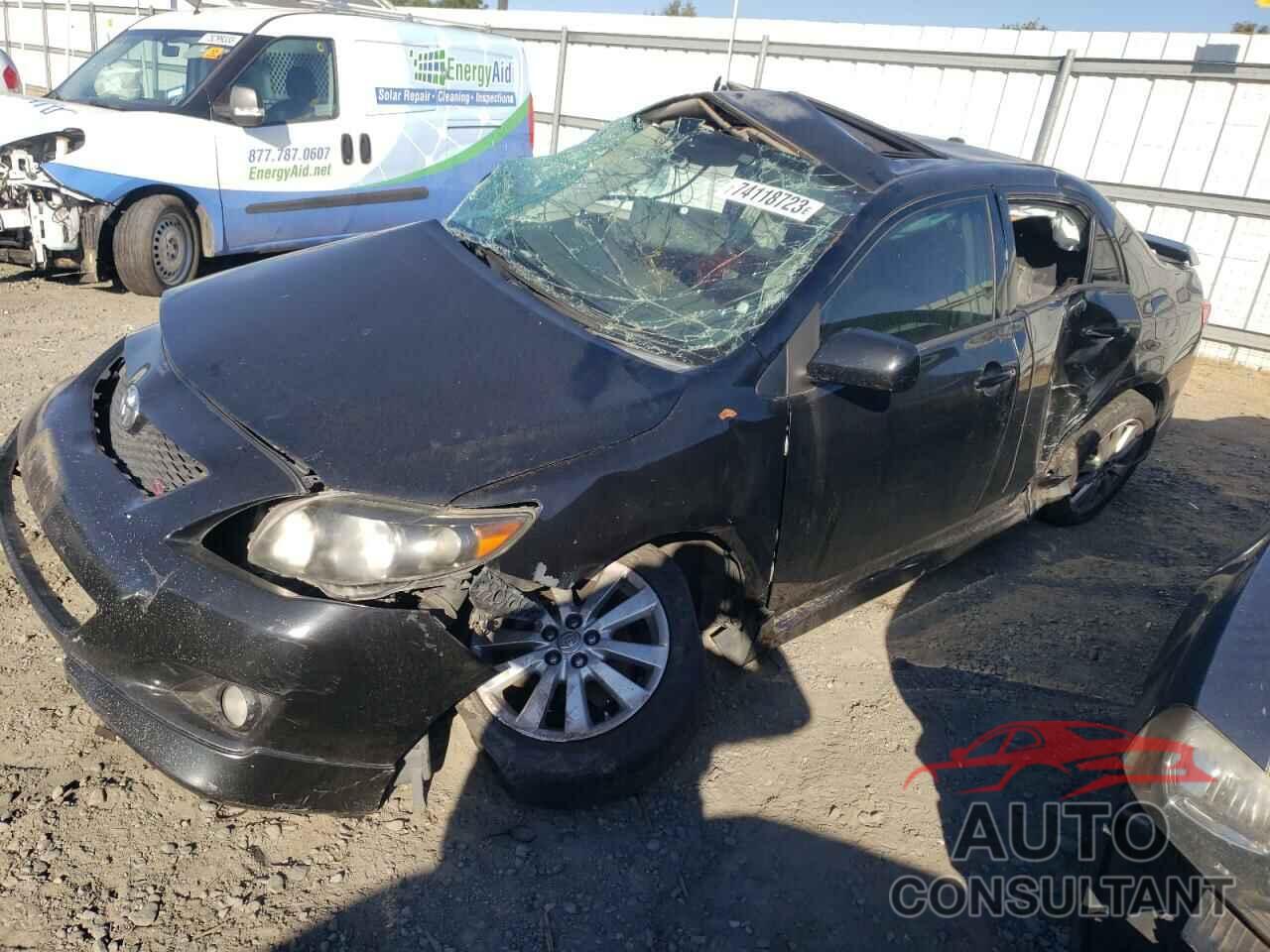 TOYOTA COROLLA 2010 - 2T1BU4EE3AC449091