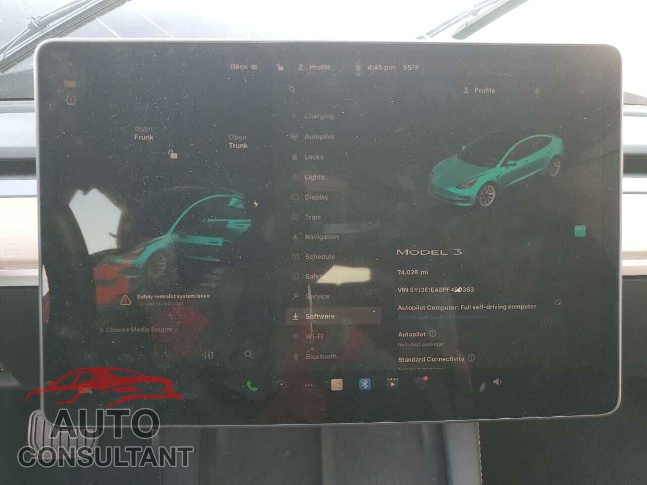 TESLA MODEL 3 2023 - 5YJ3E1EA8PF460363