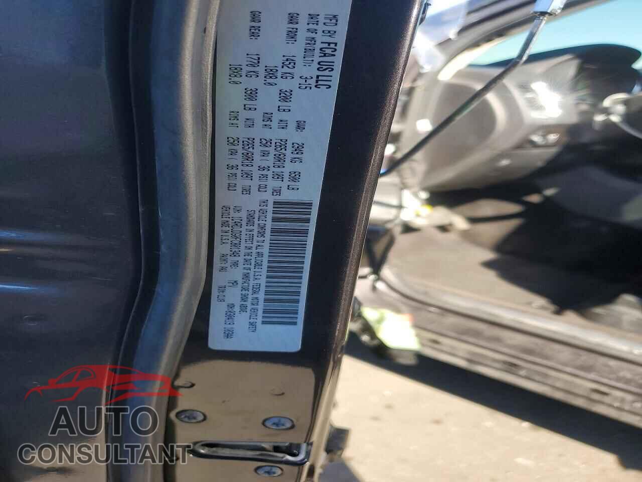 DODGE DURANGO 2015 - 1C4RDJDG0FC801348