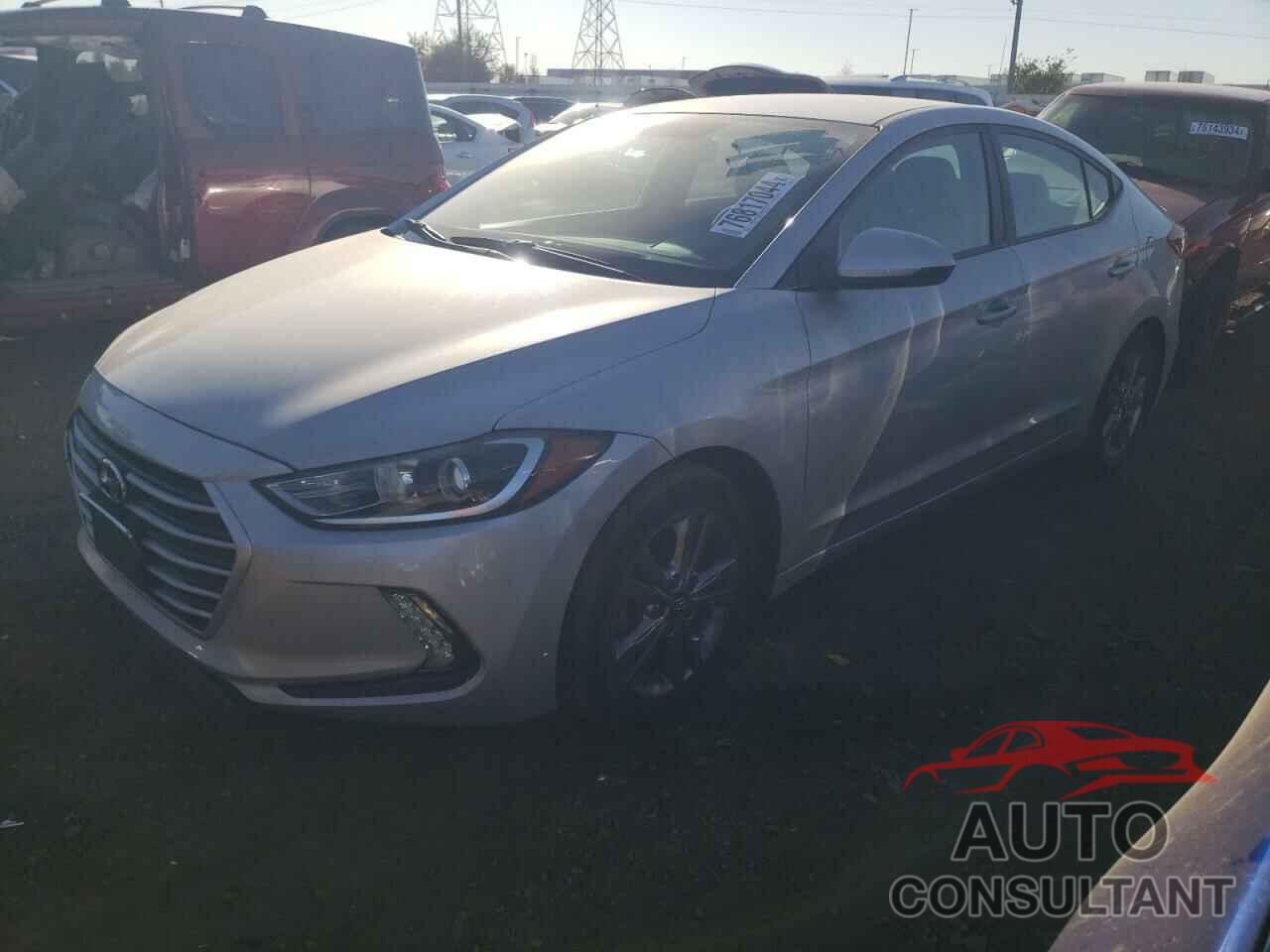 HYUNDAI ELANTRA 2017 - KMHD84LF3HU147057