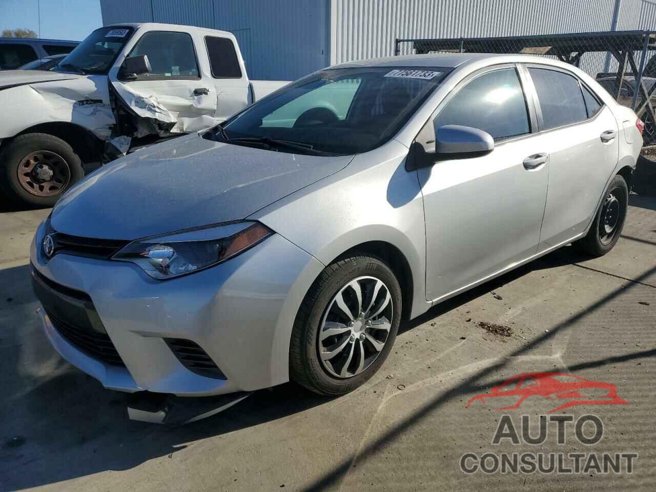 TOYOTA COROLLA 2015 - 5YFBURHE9FP350601