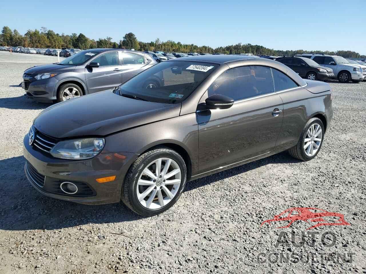 VOLKSWAGEN EOS 2012 - WVWBW7AH8CV003787