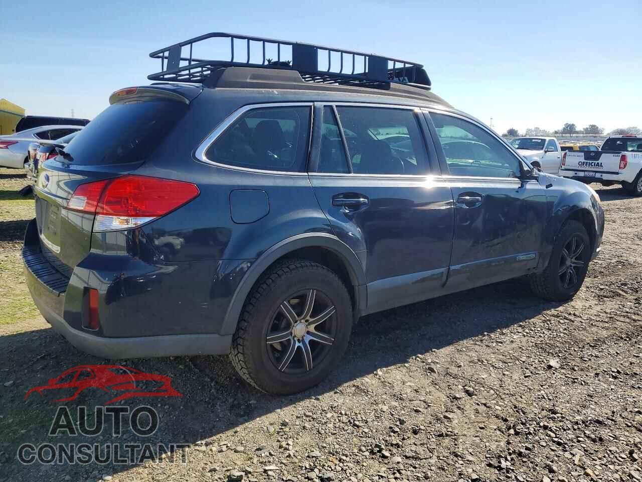 SUBARU OUTBACK 2011 - 4S4BRBAC9B3350372