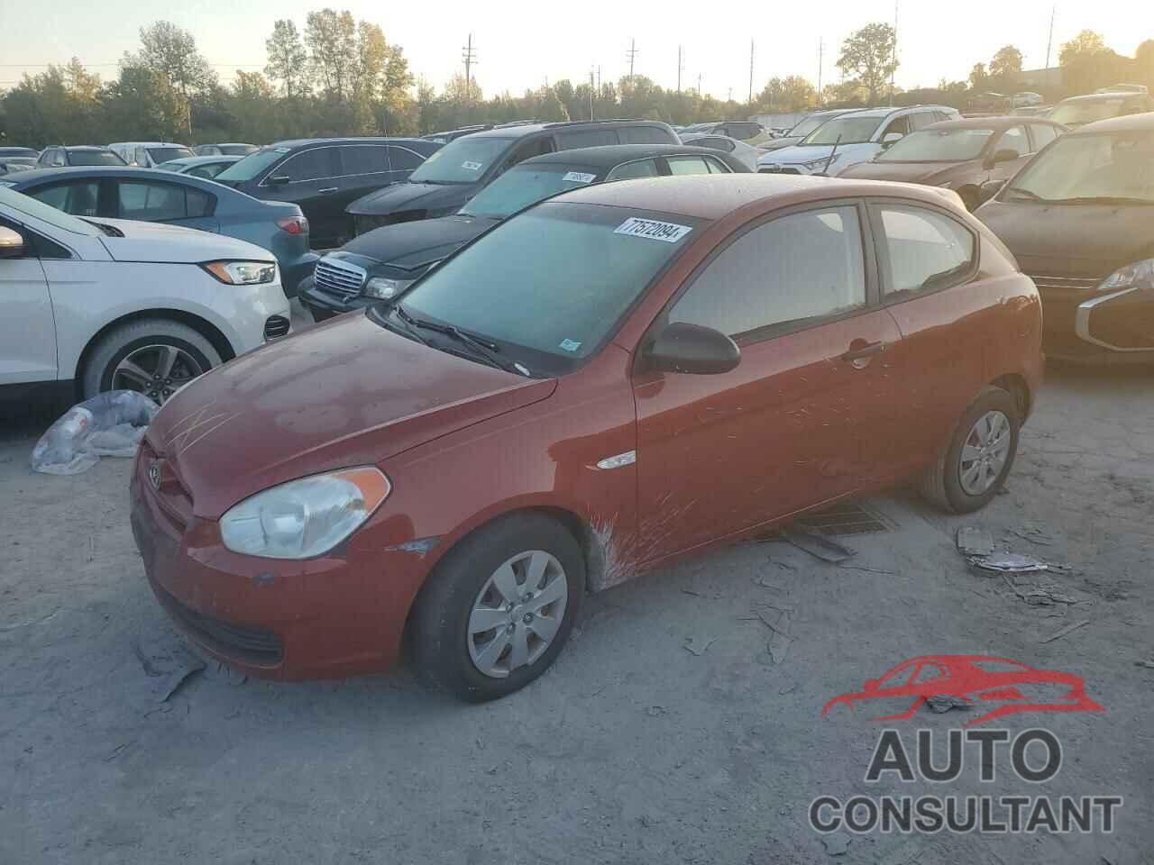 HYUNDAI ACCENT 2009 - KMHCM36C99U106324