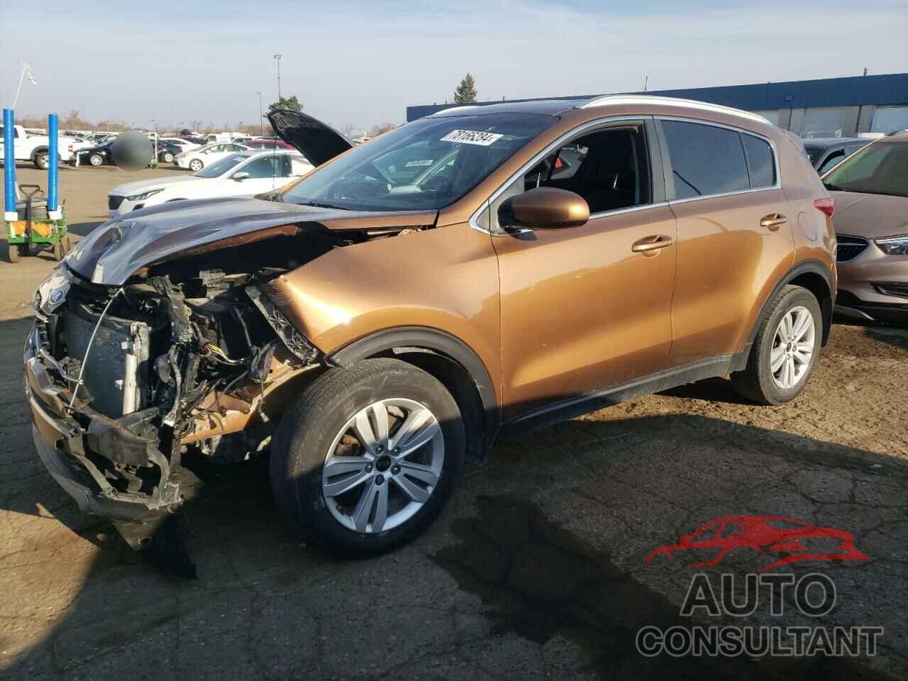 KIA SPORTAGE 2017 - KNDPM3AC5H7235350