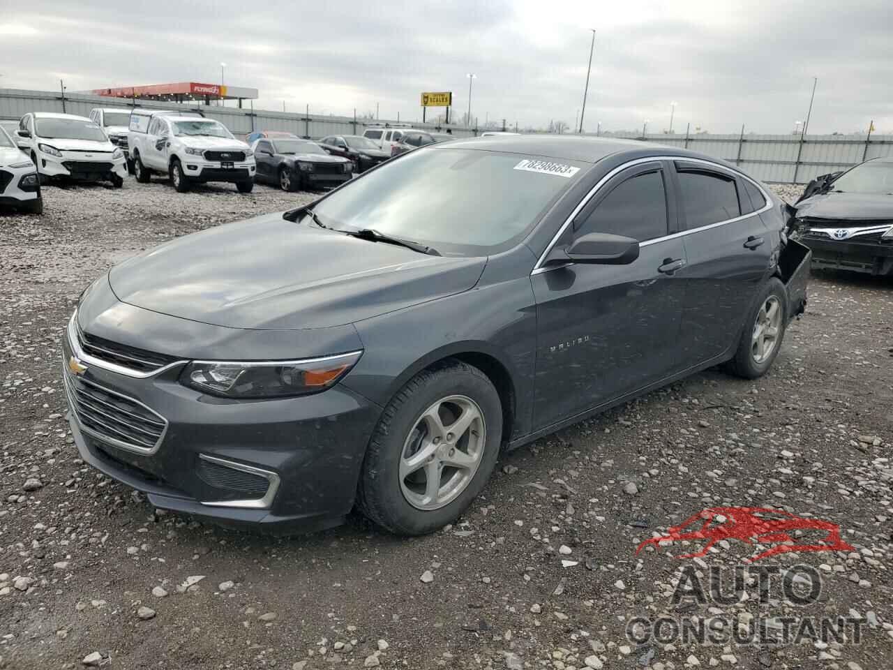 CHEVROLET MALIBU 2018 - 1G1ZB5ST9JF174176