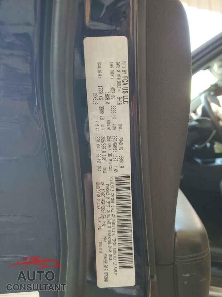 DODGE DURANGO 2017 - 1C4RDHAG4HC657156