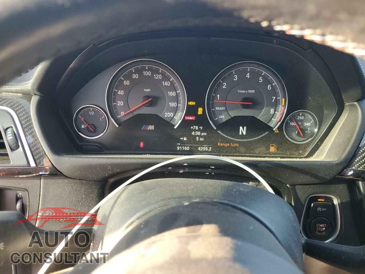 BMW M4 2017 - WBS3R9C37HA014327