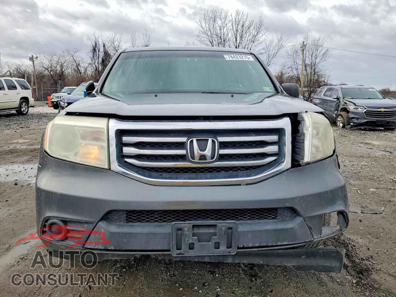 HONDA PILOT 2012 - 5FNYF4H27CB012909