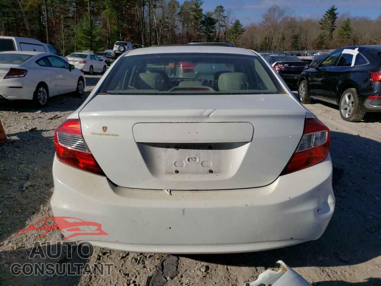 HONDA CIVIC 2012 - 2HGFB2F96CH309446
