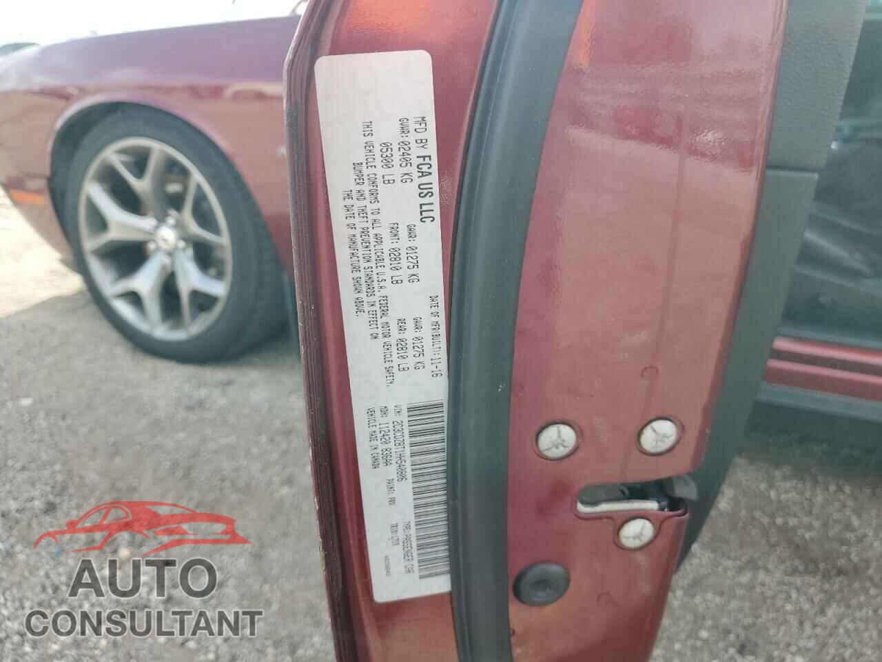 DODGE CHALLENGER 2017 - 2C3CDZBT1HH540806