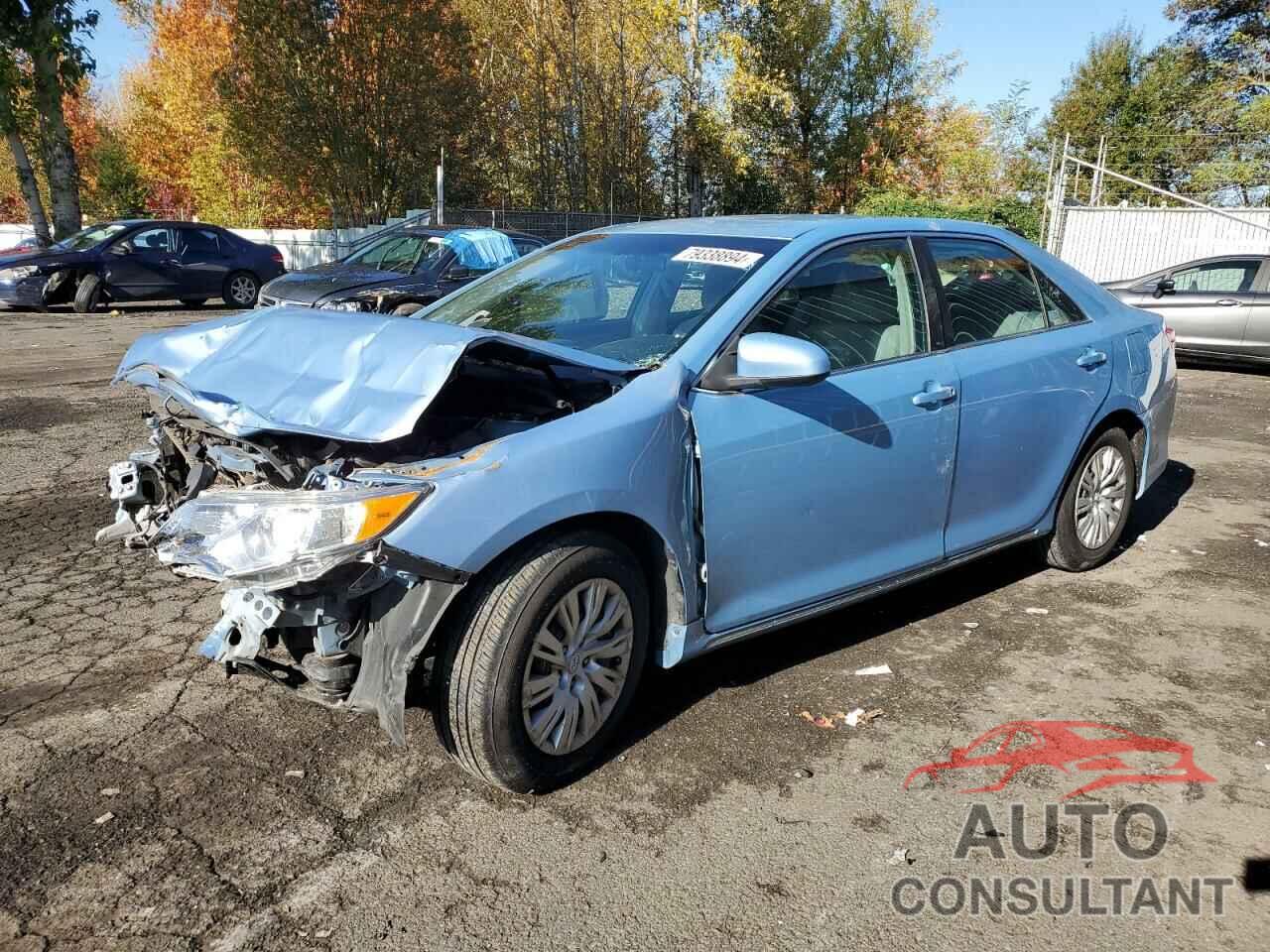 TOYOTA CAMRY 2012 - 4T4BF1FK6CR165992