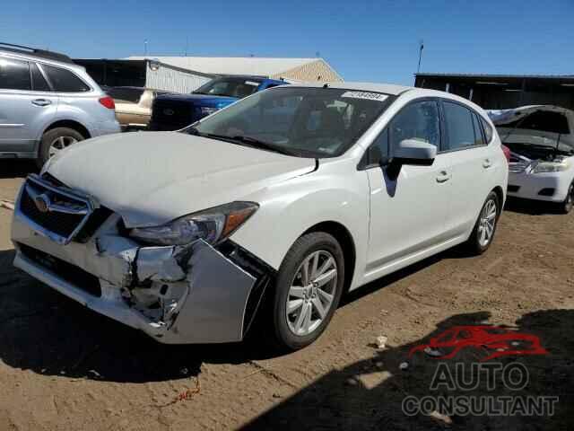SUBARU IMPREZA 2015 - JF1GPAC63F8202993