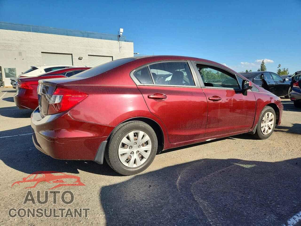 HONDA CIVIC 2012 - 2HGFB2F59CH589098