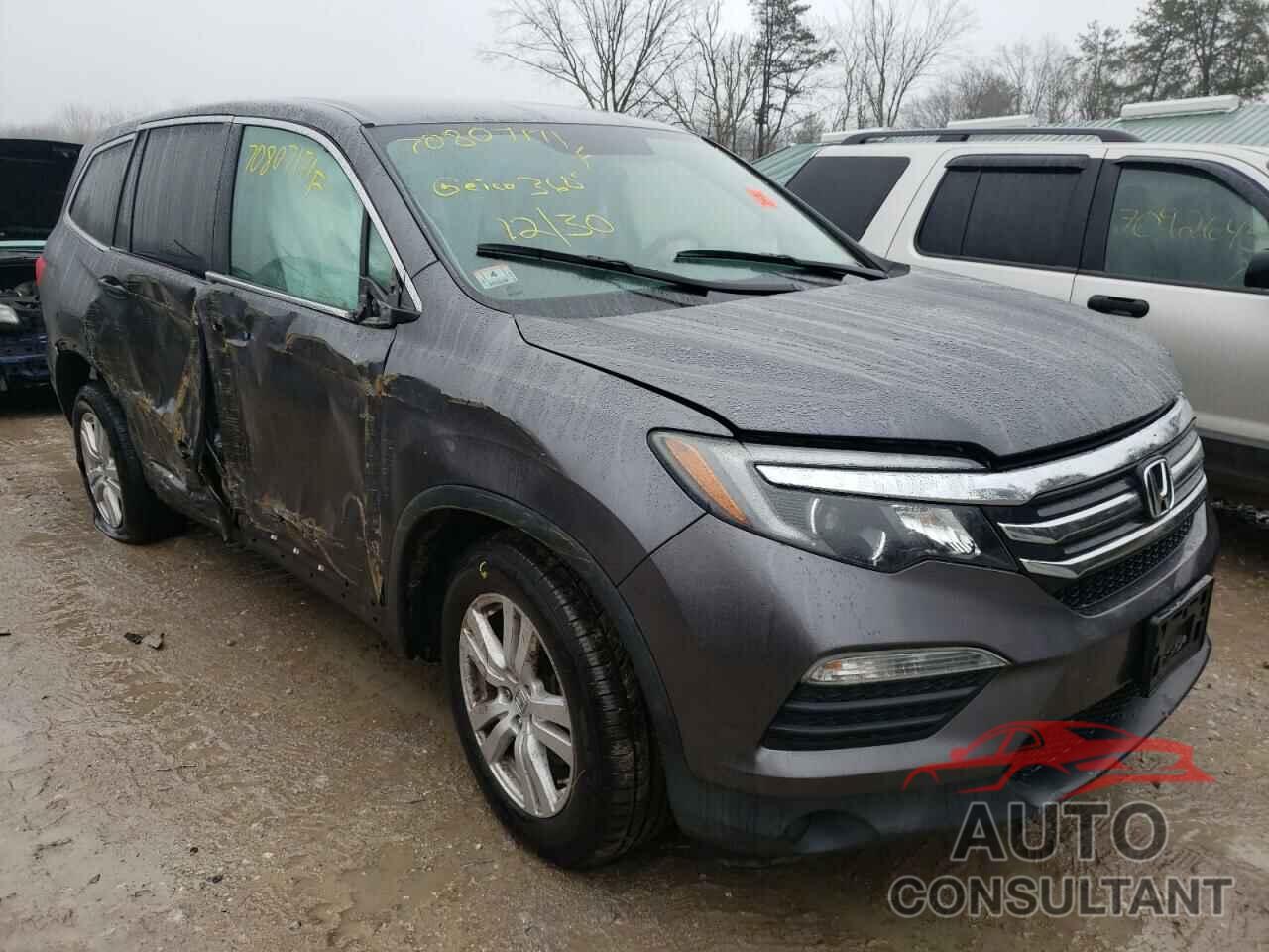 HONDA PILOT 2017 - 5FNYF6H14HB021805