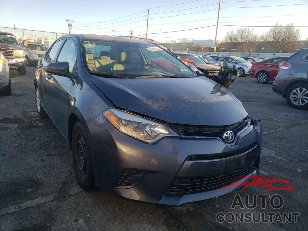 TOYOTA COROLLA 2016 - 2T1BURHE2GC489342