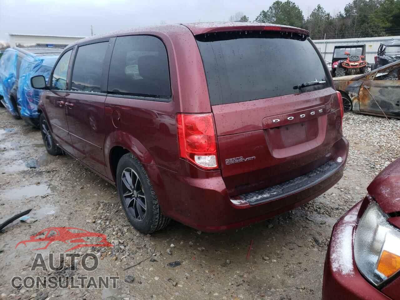 DODGE GRAND CARA 2017 - 2C4RDGBG9HR601634