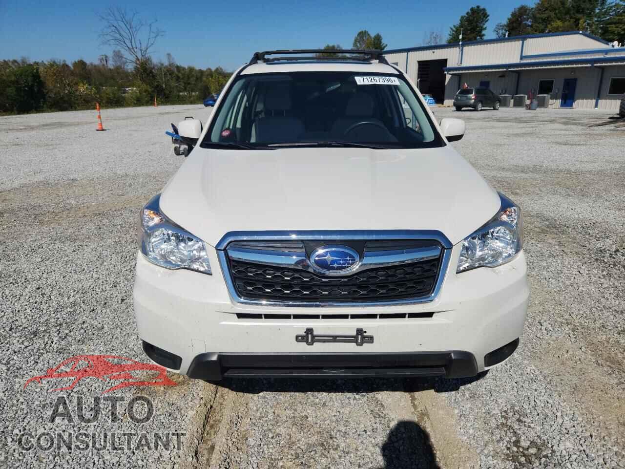 SUBARU FORESTER 2016 - JF2SJADC4GH506086