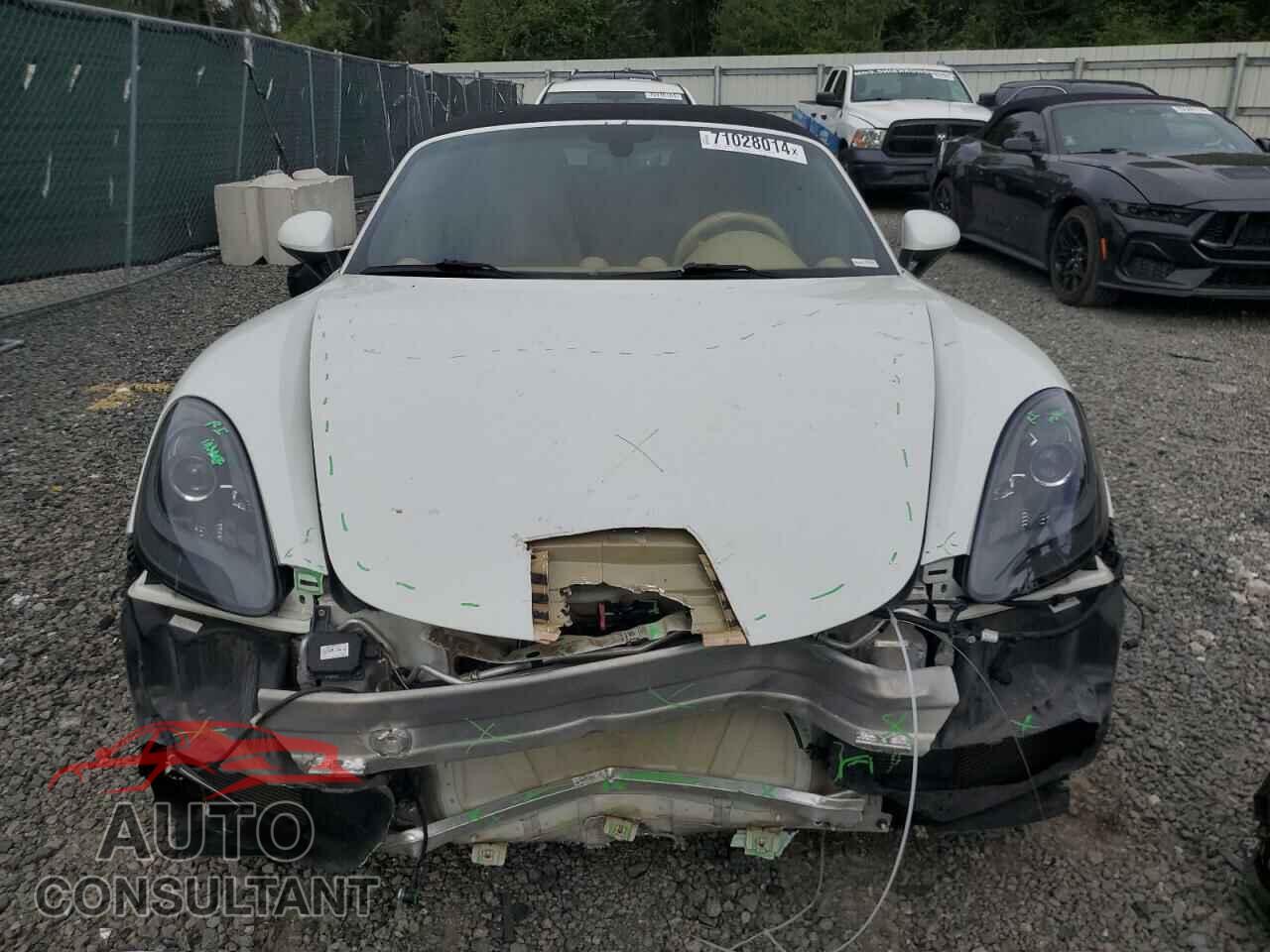 PORSCHE BOXSTER 2017 - WP0CA2A81HS222038