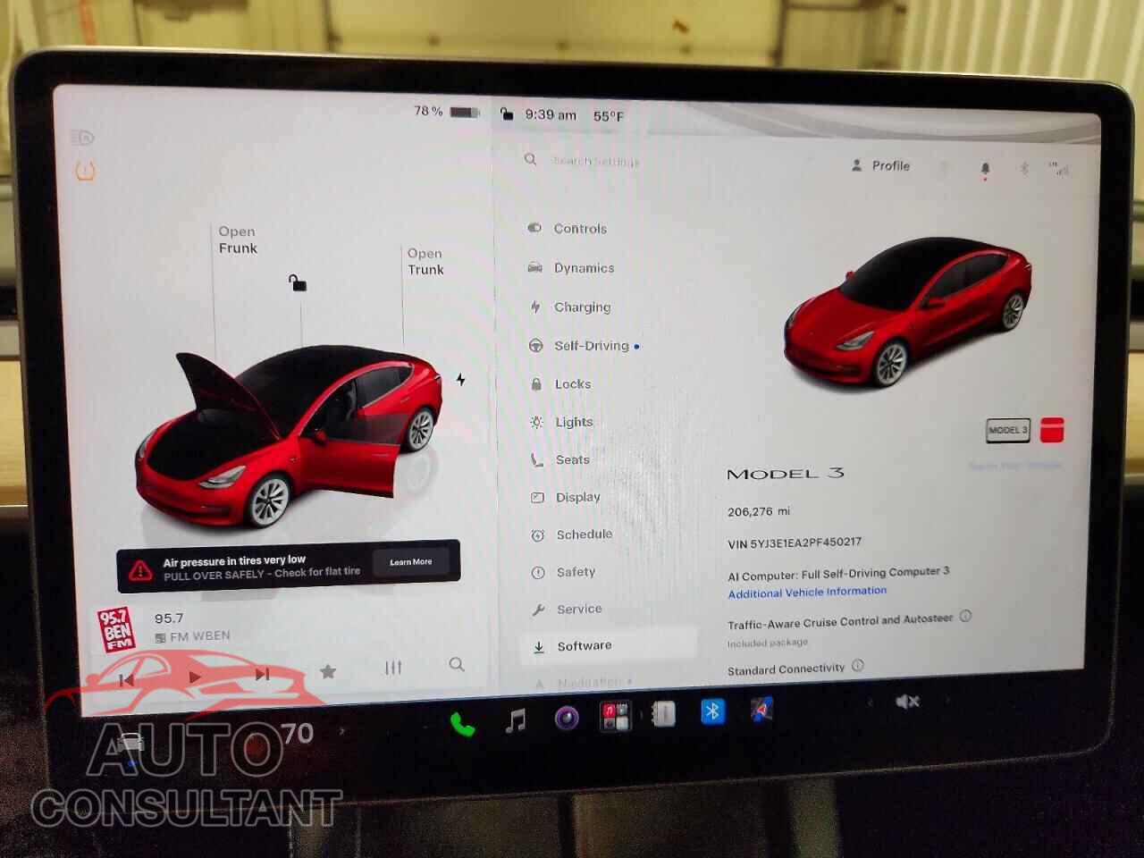 TESLA MODEL 3 2023 - 5YJ3E1EA2PF450217