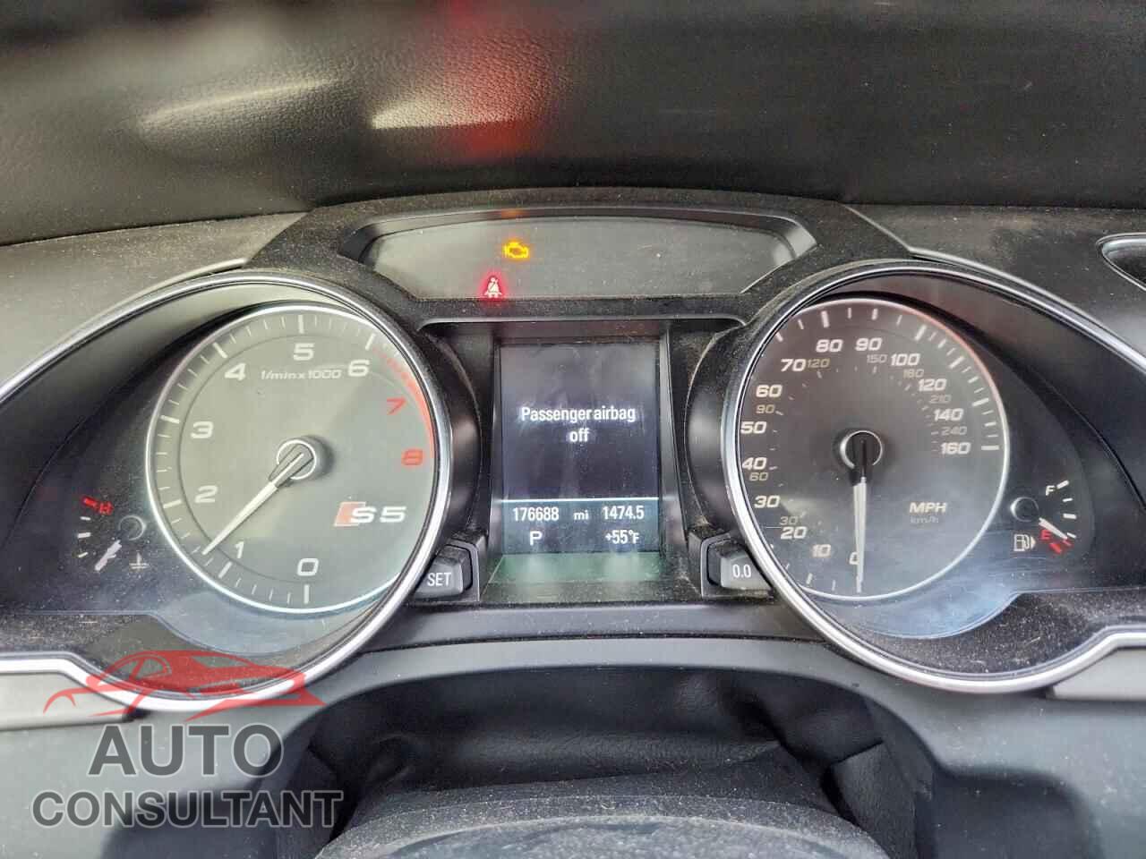 AUDI S5/RS5 2013 - WAUCGAFR6DA049740