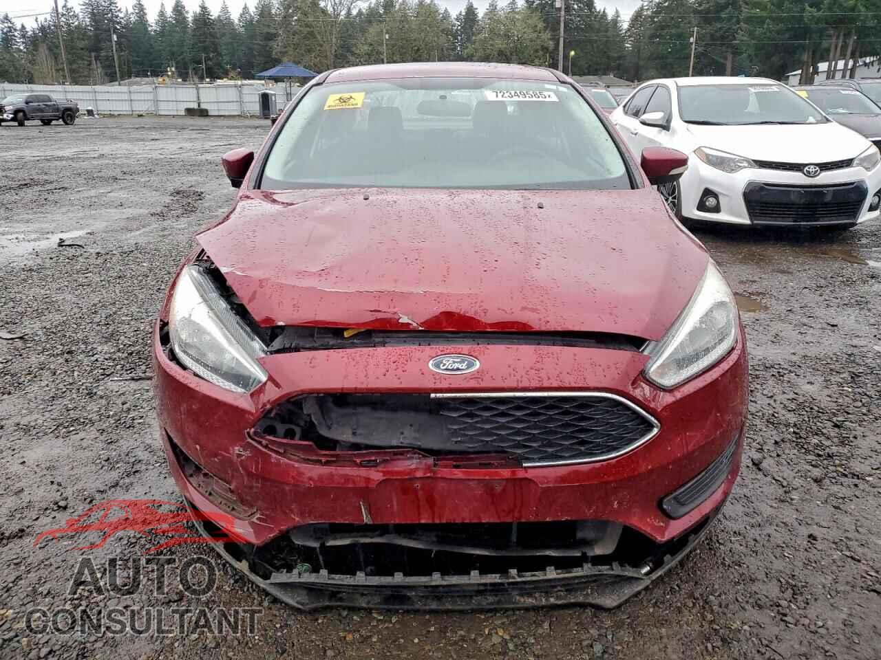 FORD FOCUS 2016 - 1FADP3F25GL351637