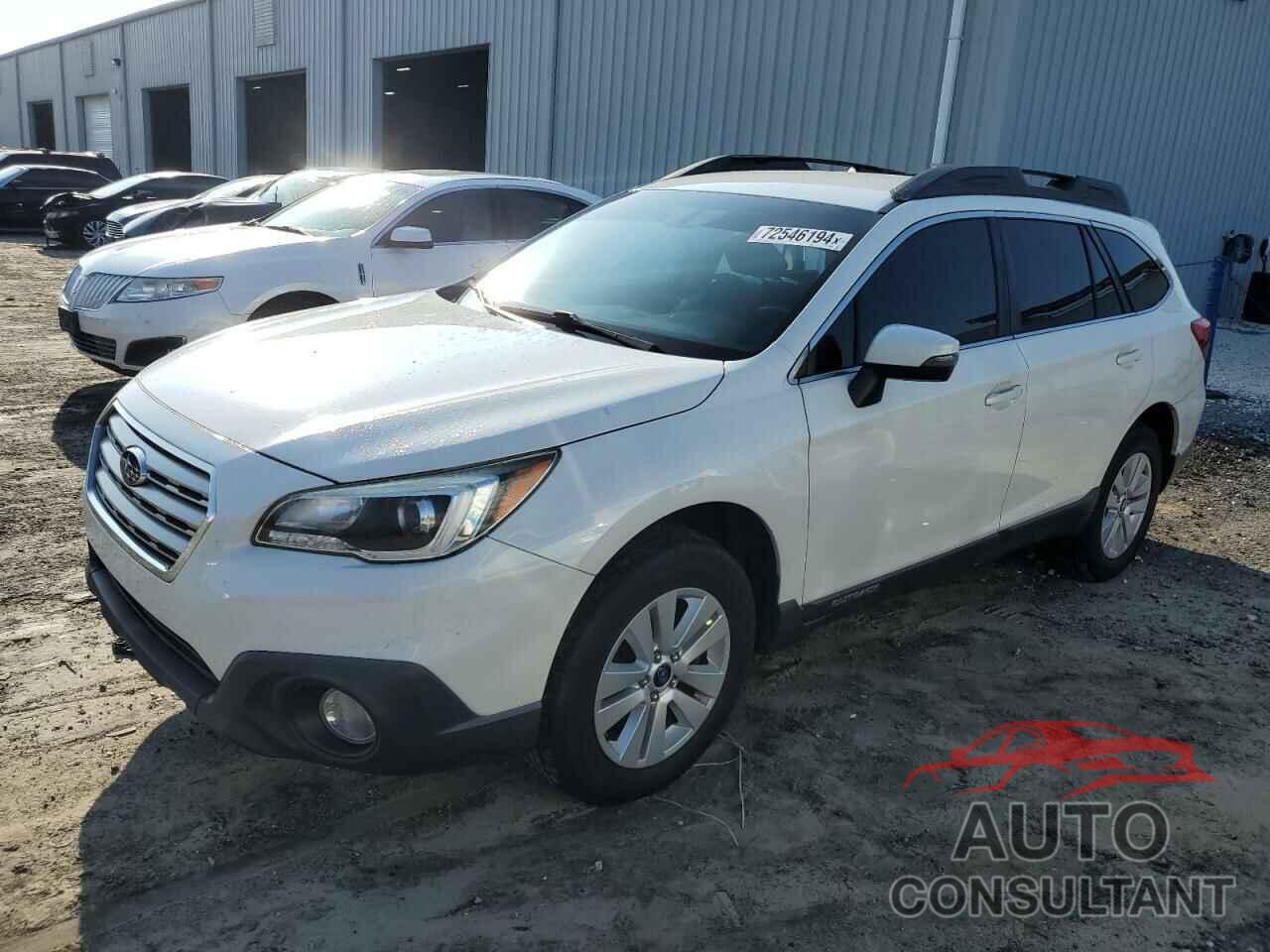 SUBARU OUTBACK 2017 - 4S4BSAFC4H3371355