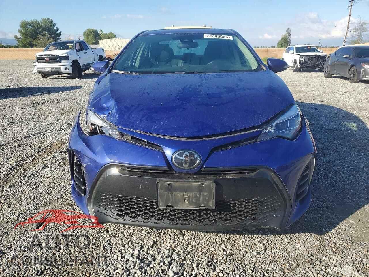 TOYOTA COROLLA 2017 - 5YFBURHE2HP657465